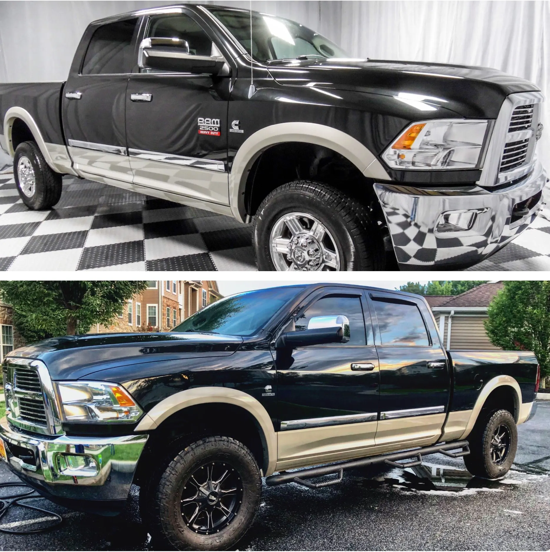 Ram 2500 โ before and after